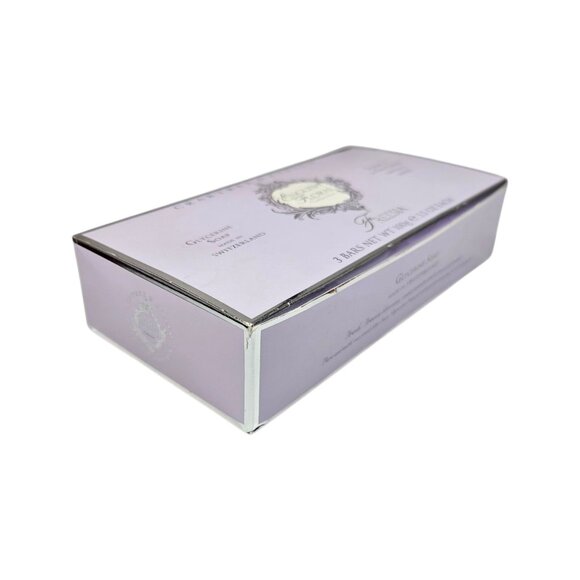 Crabtree & Evelyn Freesia Glycerine Bar Soap Set 3.5 oz 3 Bars English Floral - Picture 6 of 8